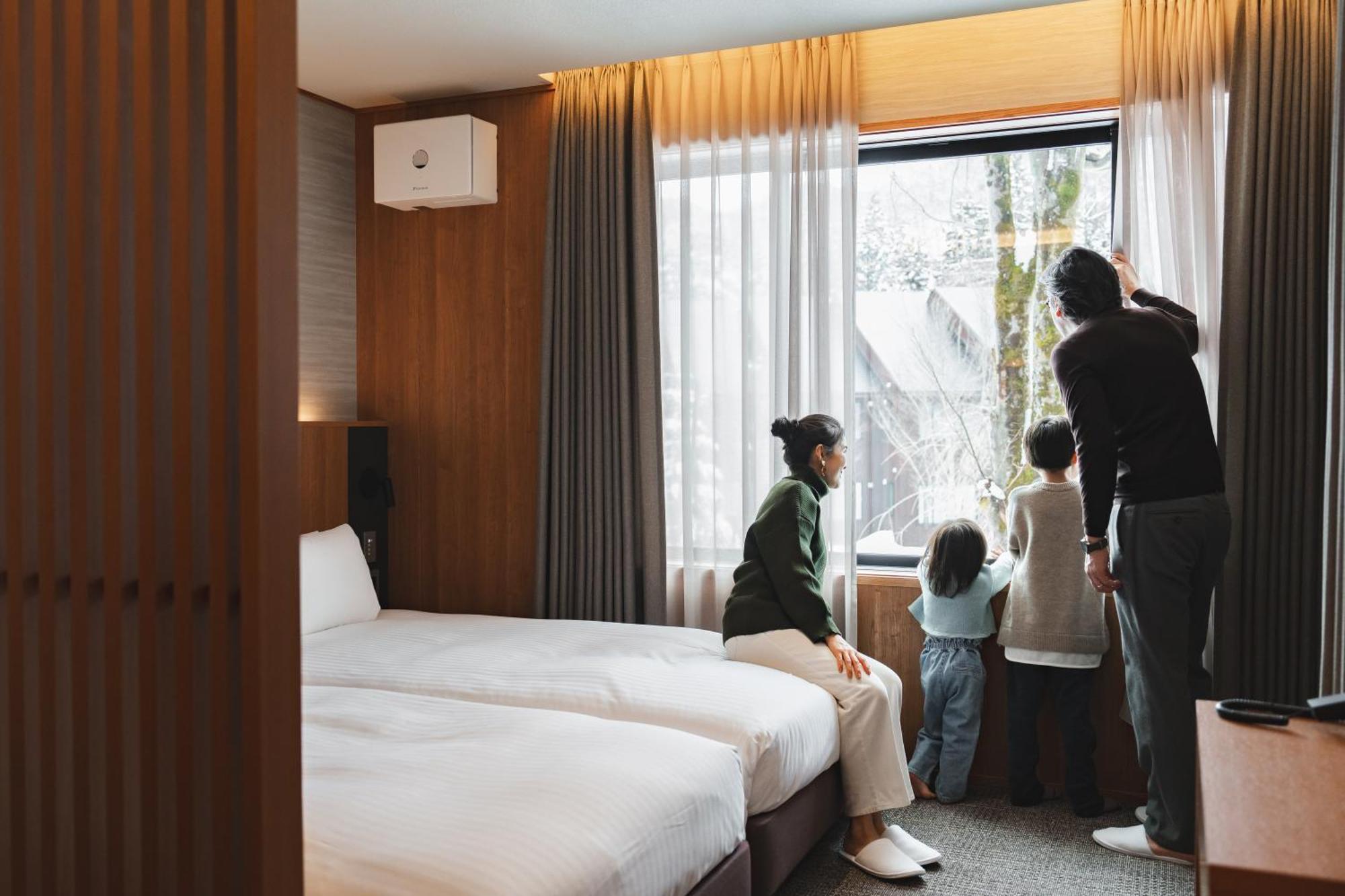 Hotel Sierra Resort Hakuba Esterno foto